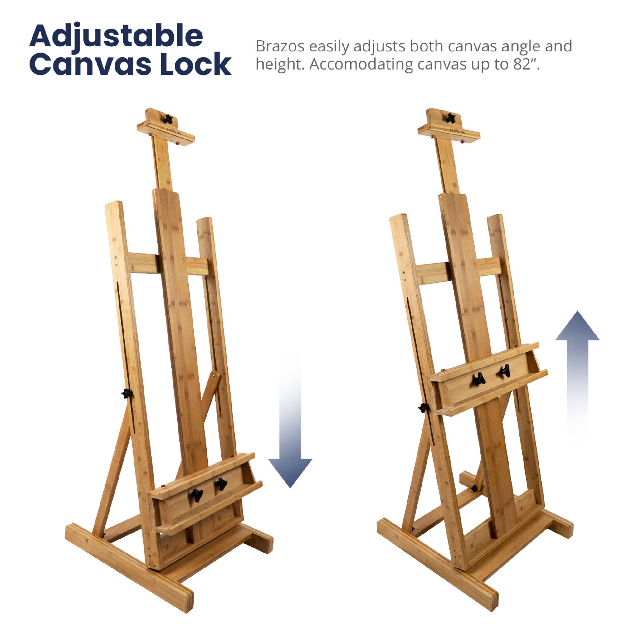 Pacific Arc Brazos H-Frame Studio Easel